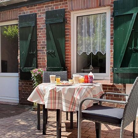 Fewo-Butze 2 Mit Terrasse Dornumersiel Buitenkant foto